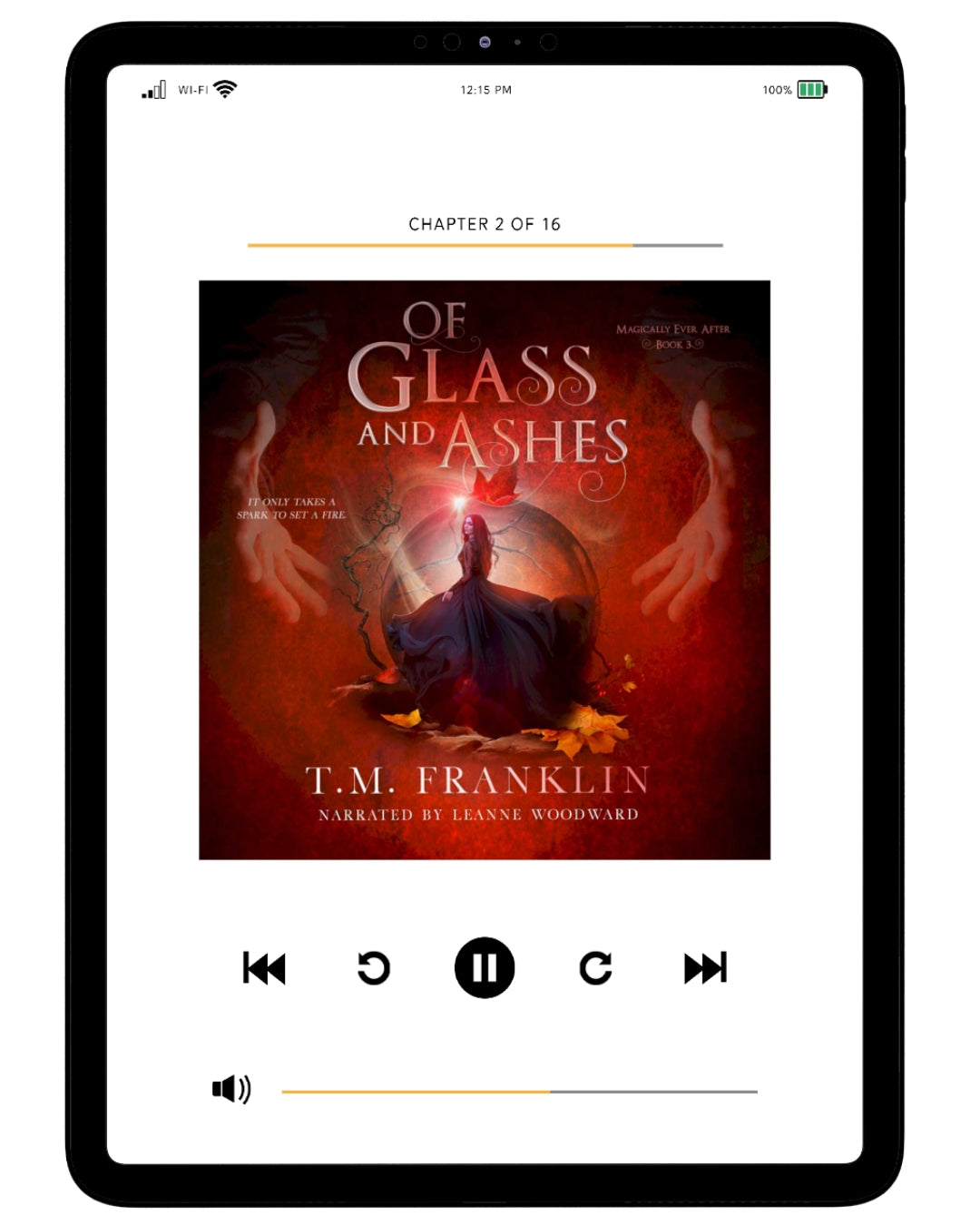 OF GLASS AND ASHES AUDIOBOOK